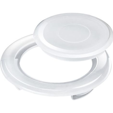 Lntyq 2er-Pack Lochkappen und Ringe für Terrassentische, Kunststoff-Lochkappen und -Ringe für Sonnenschirme für sommerliche Gartenpartys (1/5)