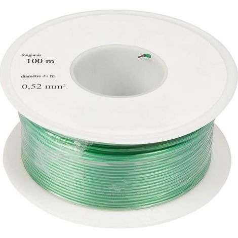 Fil pour clôture électrique - GOTOSEEU - 0,5 mm² - 100m - Anti fugue - Pour chien (1/4)