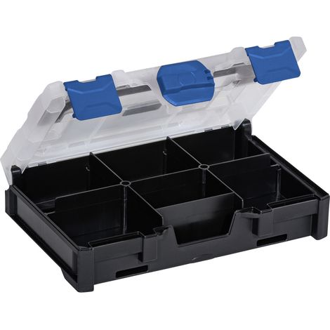 Allit EuroPlus MetaBox mini 63 Sortimentskoffer (L x B x H) 250 x 167 x 63 mm Anzahl Fächer: 6 Inh (1/3)