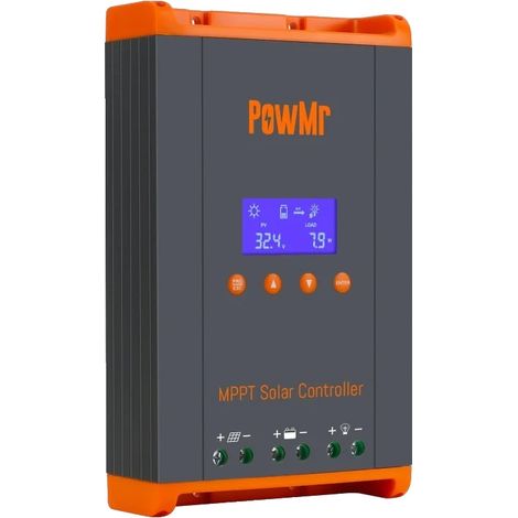 Controlador de carga solar, tecnología MPPT, entrada máxima de 60 A, 60 A, 160 V fotovoltaico, 12 V, 24 V, 36 V, 48 V automático (1/2)