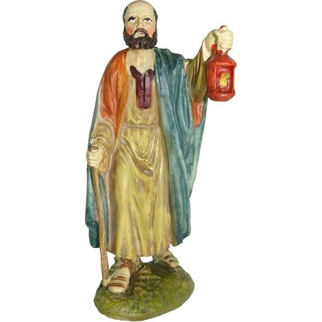 PASTORE CON LANTERNA PER PRESEPE DA 10 CM (1/3)