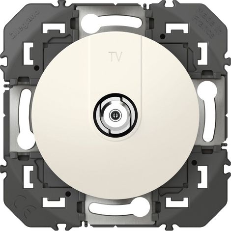 Die zusammenbaubaren weißen Dooxie TV-Steckdosen, Typ F