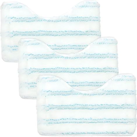 Lot de 3 chiffons de rechange compatibles avec le racleur à carrelage Leifheit Flexipad 20 cm pour nettoyage des sols et surfaces carrelées (1/4)