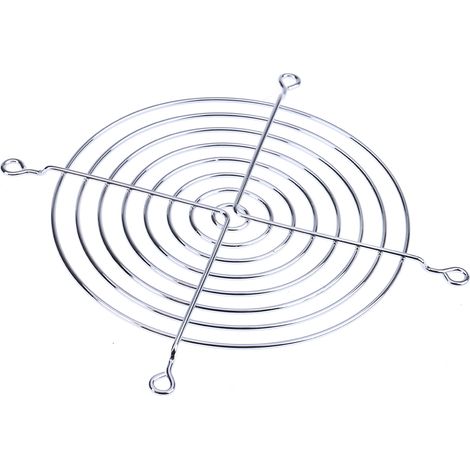 Protège-doigts pour ventilateur de taille 120mm, RS PRO 115.6 x 115.6mm, en Acier (1/3)