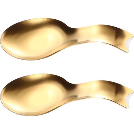Repose-Cuillere - Acier Inoxydable - Pour Plaque De Cuisson Et Plan De Travail - 1 Piece (1/5)