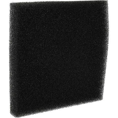 vhbw Staubsaugerfilter kompatibel mit Bosch ergomaxx professional BSG82212/15, BSG82213/14, BSG82213/12 Staubsauger - Schaumstofffilter Schwarz