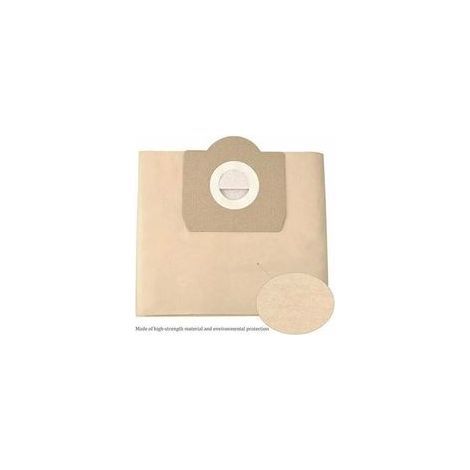 Bolsas de filtro de papel para aspiradoras de seco y húmedo – Compatibles con los modelos Karcher WD3, WD3P, MV3 y 6.959-130.0 (lote de 5) (1/3)
