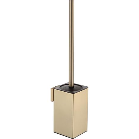 Brosse WC avec montage mural – Support de brosse WC carré en acier inoxydable 304 (1/5)