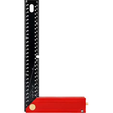 Winkelmesser 30 cm Präzisions-Messlineal (1/5)