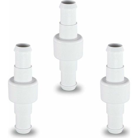 Lot de 3 roulements à billes pivotants pour tuyau nettoy de piscine 280 3900 D20 D15 Blanc (1/5)