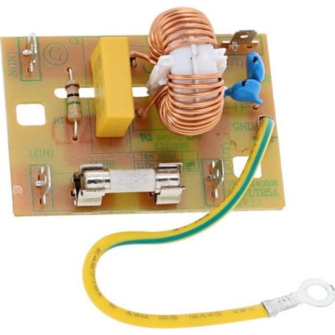 Filtre avec fusible pour micro-ondes Electrolux 405519426 (1/2)