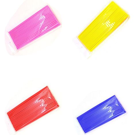 Lot de 72 couvre-rayons moto 9,4 pouces, protection décorative pour roues, accessoires de rechange, habillage jaune doré (1/5)