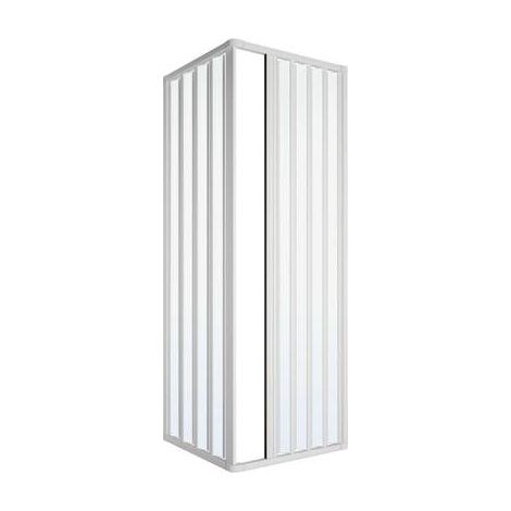 Box doccia 2 lati soffietto riducibile modello loris lux cm 70 x 70 (1/6)
