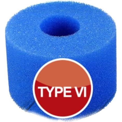 Mousse Filtrante Bestway VI S1 pour Piscine, Compatible avec les Tailles Intex VI/6 - Pièce de Rechange Essentielle (1/3)