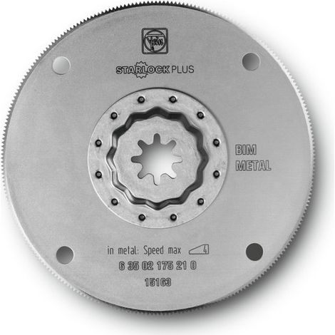 Fein Sägeblatt StarlockPlus SLP rund BIM D100x0,7 VE1 63502175210 Zubehör Sägen