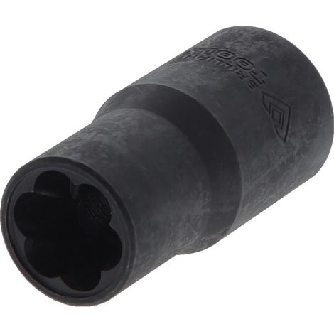 BRILLIANT TOOLS douille profilée spirale 1/2" 13 mm - BT026004 (1/4)