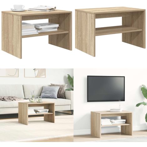 vidaXL TV-Schrank Sonoma-Eiche 60x40x40 cm Holzwerkstoff (1/5)