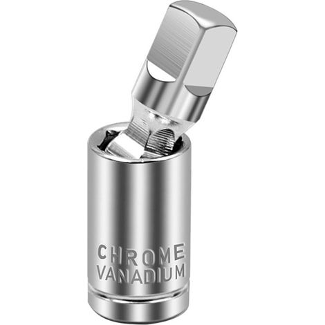 [Yuexinghui] Lot de 3 connecteurs universels rotatifs à 360° en acier anodisé chromé 1/4", 3/8" et 1/2". (1/2)