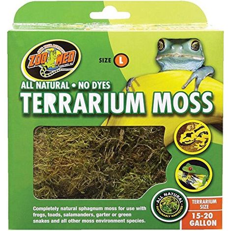 Zoo Med Terrarium Muschio, Grande, 2,3 Litri (1/2)