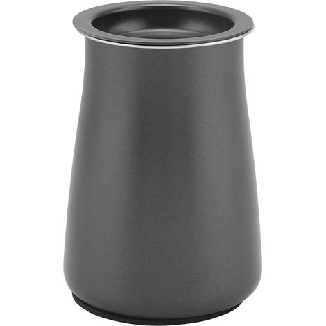 Kaffeesieb aus Edelstahl, staubdichter Mehlfilter für Kaffeemühlen (Schwarz) (1/5)
