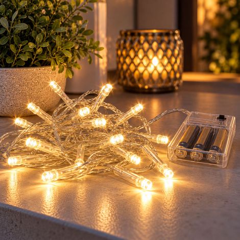 20er LED Outdoor Lichterkette mit Timer-MLK101WZA (1/4)