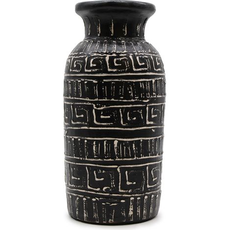 Vase Droit Grec - Chocolat- Vendu par 1 (1/3)