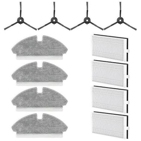 Pour aspirateur Dreame Mova M1 / Trouver M1 Pièces de rechange Brosse latérale Filtre HEPA Chiffon de nettoyage (1/5)