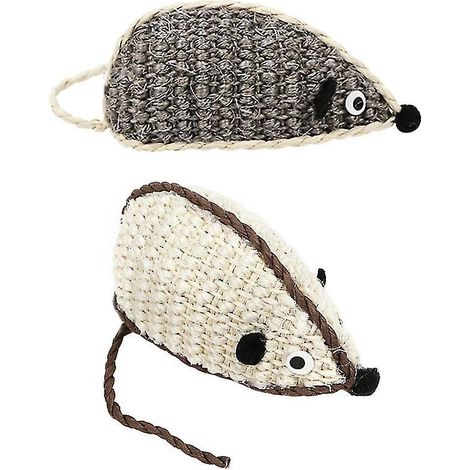 Lot de 2 souris jouets de simulation (1/3)