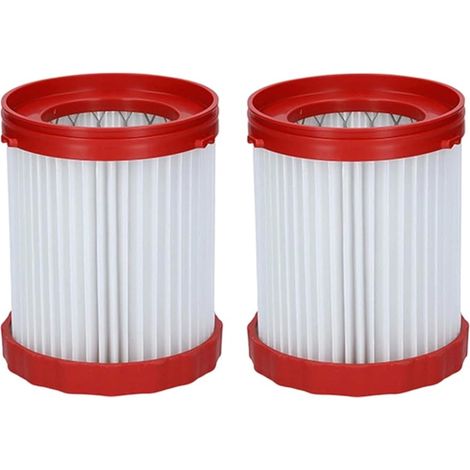 [NIEMALS VERWENDET] Deux cartouches filtrantes HEPA, compatibles avec l'aspirateur eau et poussière GAS 18V-10L (1/4)