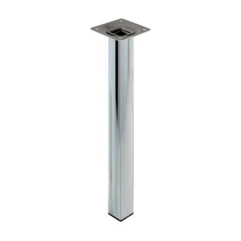 ELEMENT SYSTEM - PIEDE QUADRO CROMATO 25X25 H700 MM