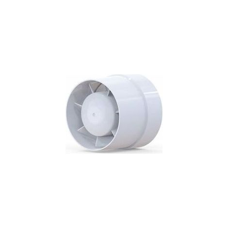 Extracteur d'air silencieux 12W – Débit 130 m³/h – Niveau sonore 34 dB – Pour conduits de 125 mm – Plastique ABS résistant aux UV - LFI-09S