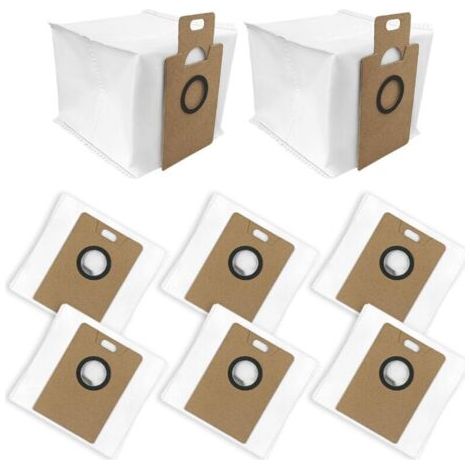 kompatible Staubbeutel für Tapo RV20 Max Plus / RV30 Max Plus Zubehör, 8 Staubsaugerbeutel (1/4)