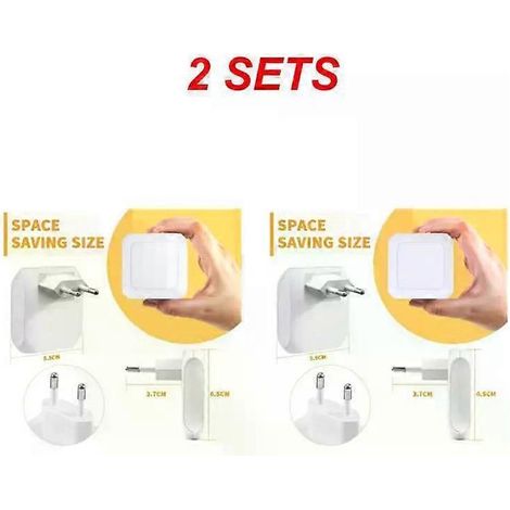 Online Store - Veilleuse LED (blanc chaud) — Lampe de placard sans fil à intensité variable convient aux chambres d'enfants, équipée d'un capteur de lumière automatique (allumage automatique du crépus (1/5)