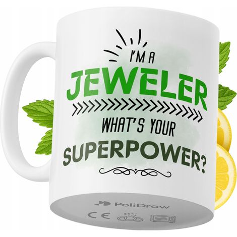 Lustige Tasse für Juweliere – Kaffee- oder Teetasse mit witzigem Textdesign – ideal für Geburtstage, Namenstage, Feiertage und besondere Anlässe. Hochwertige Tasse für Zuhause, Büro und Arbeit. Farbe: