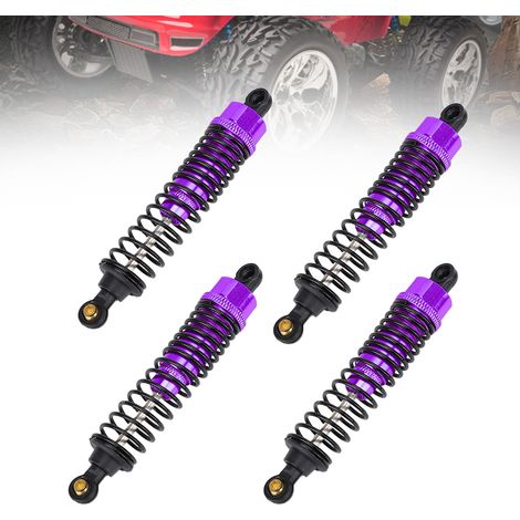 Amortisseurs Métalliques Violet pour Voiture RC 4x4, Pièces de Rechange HSP 106004, Suspension pour Modèle Tout-Terrain Télécommandé (1/5)