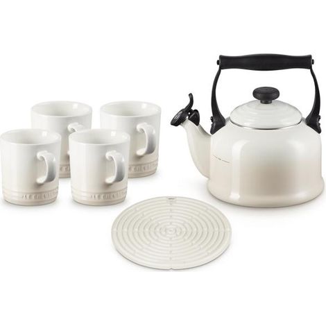 Le Creuset Klassische Teekanne, emaillierter Stahl, 2,1L, in lebhaften Farben