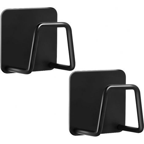 2 Pièces Porte Eponge Evier Cuisine, Porte Eponge Evier Auto Adhesif, 304 INOX, Support Eponge INOX, Support Eponge Evier Cuisine pour Le Rangement de Cuisine et Salle de Bain (1/5)