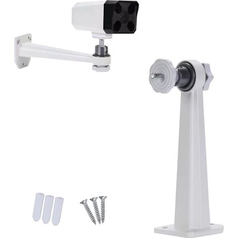Support mural / plafond en métal pour caméra de sécurité - Support intérieur et extérieur compatible avec Pro 2 3, Ultra CCTV et caméra compatible avec tête de vis 1/4" (1/5)
