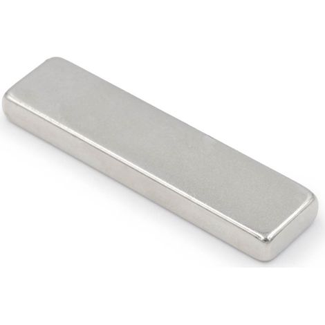 Neodym-Magnetplatte 40x10x4 mm, rechteckig, Hunter