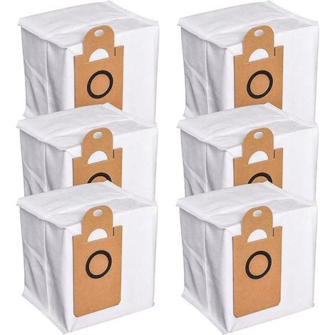 Paquete de 6 bolsas antipolvo impermeables de gran capacidad compatibles con Proscenic M7 Pro M7 Max M8 PRO para Neabot NoMo N1+ N1 Plus N2 (1/4)