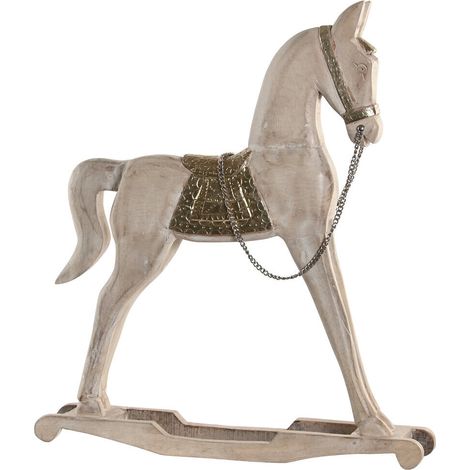 Figura Mango Metal 53X10X60 Caballo Natural (1/5)
