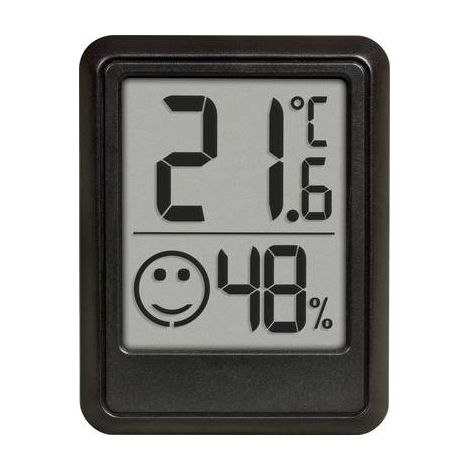 TFA DOSTMANN HYGROMÈTRE NOIR 30.5060.01