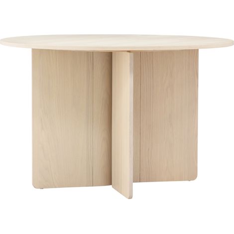 Table à Manger Ronde "Tyreso" 120cm Naturel
