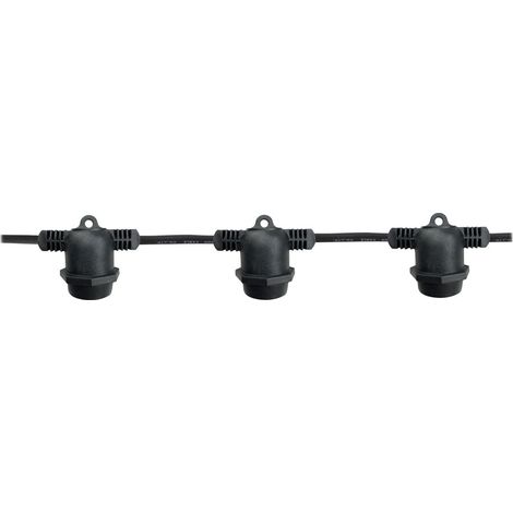 Kit ghirlanda decorativa Liboi 42M con 40 portalampada IP65