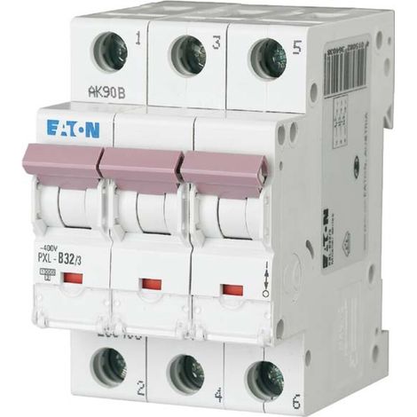 Eaton LS-Schalter m.Beschrift. C 32A, 3p PXL-C32/3