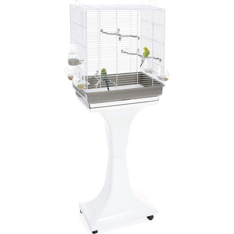 Gabbia per Uccelli IMAC Grigio 30 x 50 x 129 cm (1/2)