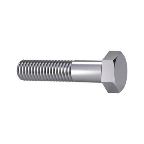 Sechskantschraube mit Teilgewinde ISO 4014 verzinkt LENNIE Klasse 8.8 - 10x100 - Packung 50 - 3114-10-100