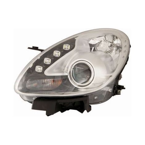Phare avant gauche H7/H1/Led chromé Alfa Romeo Giulietta depuis 2010