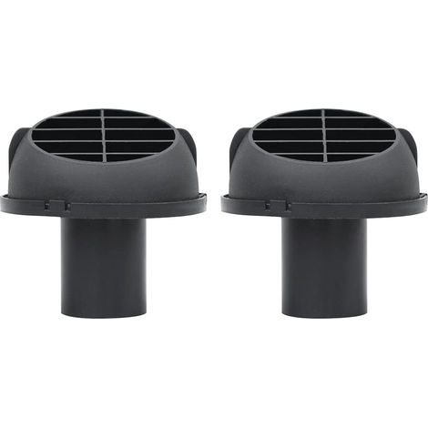 confezioni da 42 mm di bocchetta di sfiato dell'aria calda, accessori per riscaldatore ausiliario - bocchetta di sfiato dell'aria bloccabile - plastica ABS girevole - testa a fungo (1/5)