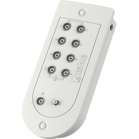 CONECTICPLUS Amplificateur d'antenne TV 1 entrée - 8 télévisions 15 dB
